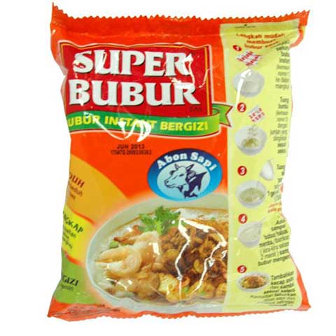 SUPER BUBUR ABON SAPI 6 X 49gr